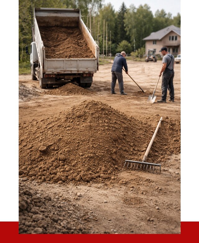 Суглинок для планировки в Моршанске с доставкой от 4362 р. | ПРОНЕРУДМрш