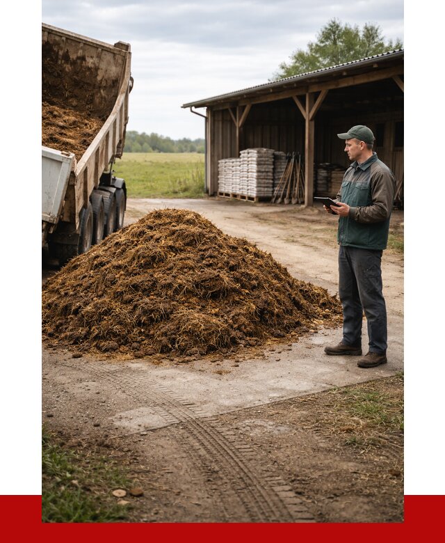 Купить навоз с доставкой в Моршанске от 1246 р. за куб | ПРОНЕРУДМрш