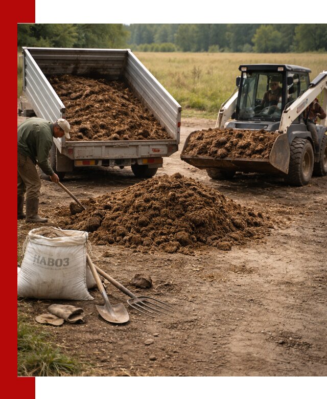 Доставка конского навоза в Моршанске с разгрузкой и доставкой на объект