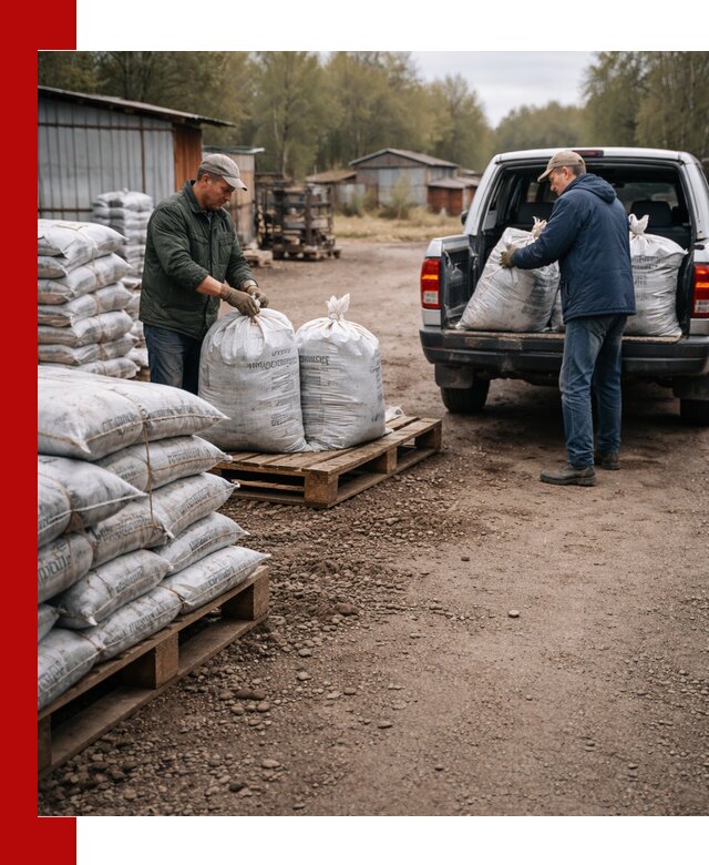 Купить конский навоз в мешках с доставкой в Моршанске