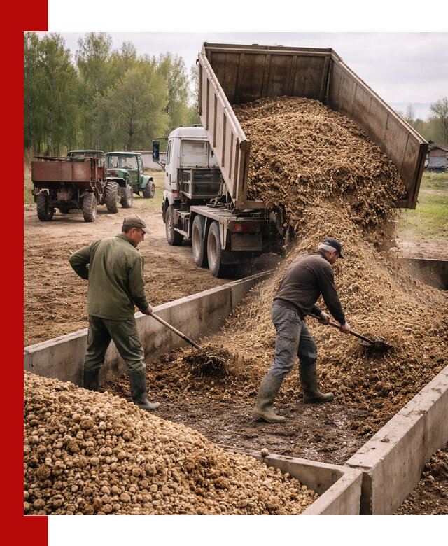 Куриный помет с доставкой в Моршанске оптом и в розницу