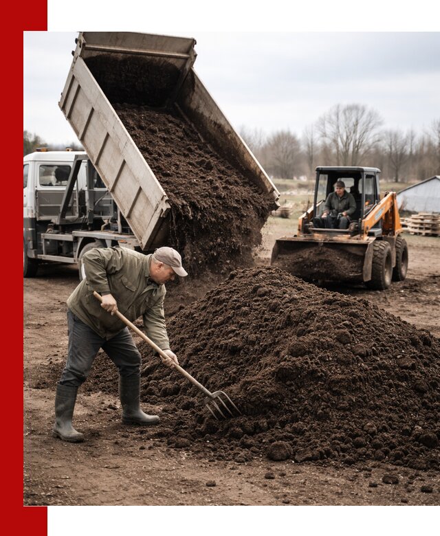 Доставка и продажа перегноя в Моршанске быстро и дешево