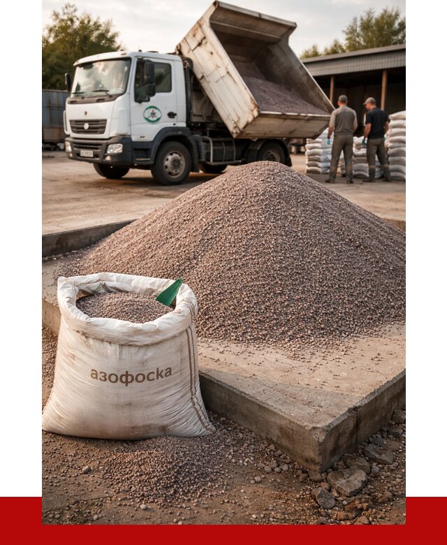 Купить азофоска в Моршанске с доставкой от 1246 р. за куб | ПРОНЕРУДМрш