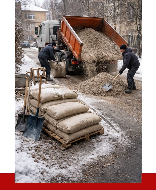 Противогололедные материалы оптом в Моршанске от 4362 р. | ПРОНЕРУДМрш
