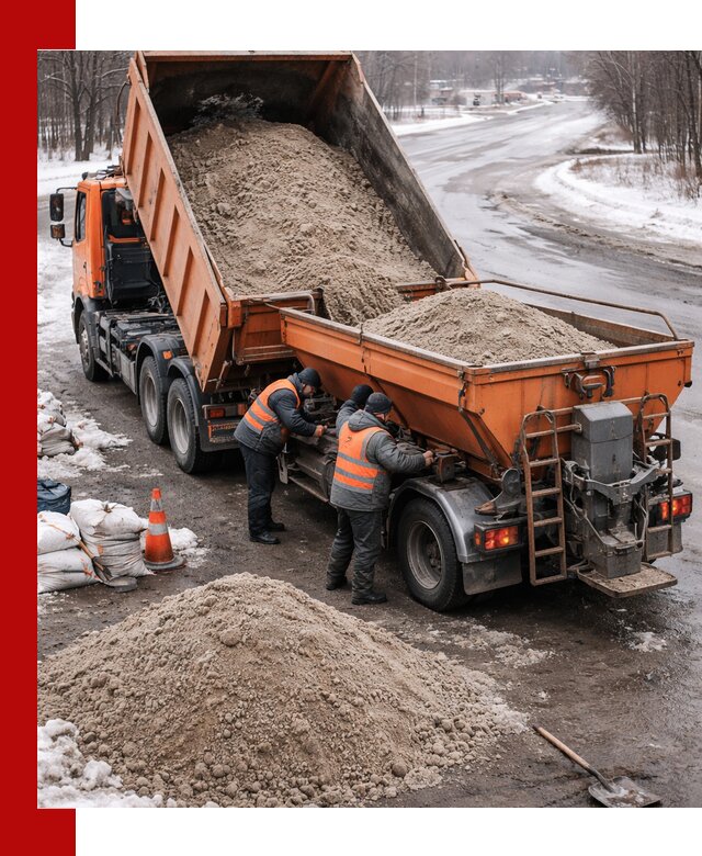 Поставка и вывоз пескосоля в Моршанске оптом и в розницу