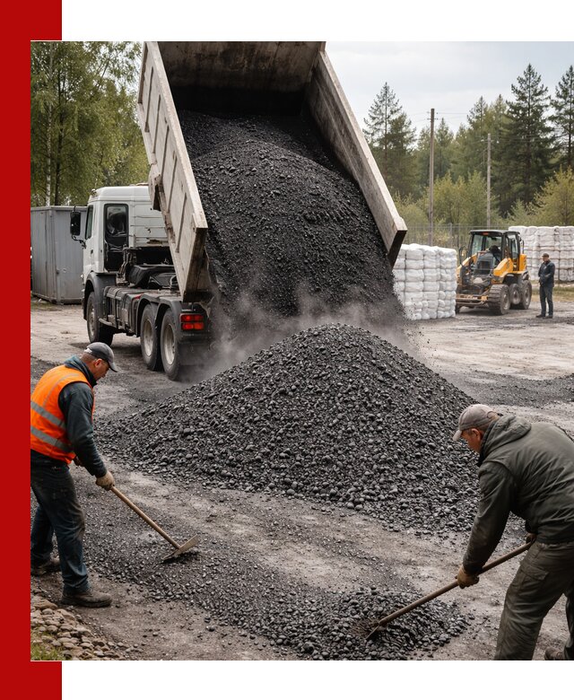 Доставка и продажа асфальтного гранулята в Моршанске