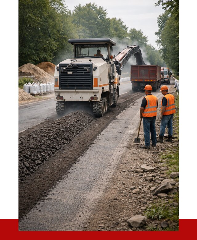 Фрезерованный асфальт в Моршанске от 2285 р./куб. | ПРОНЕРУДМрш