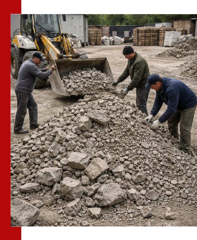 Демонтаж и вывоз бой бетона в Моршанске