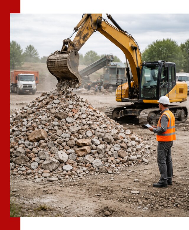 Доставка и вывоз строительного боя в Моршанске