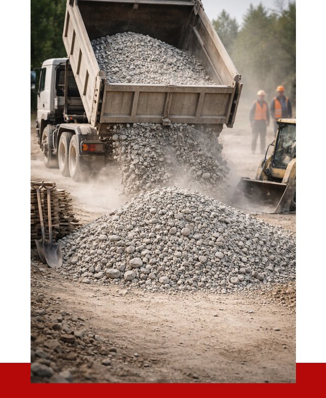 Купить дробленый бетон в Моршанске от 1765 р./куб | ПРОНЕРУДМрш