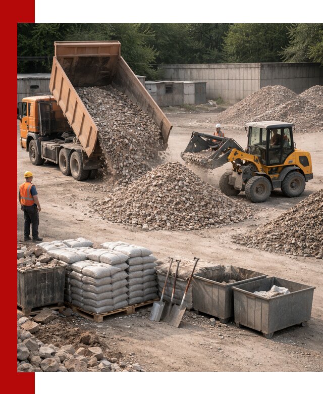 Вторичные материалы для отсыпки в Моршанске — поставка и доставка