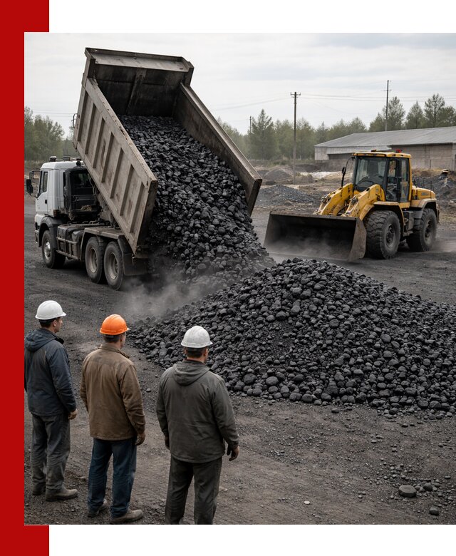 Доставка угля антрацита в Моршанске с самосвалами и погрузкой