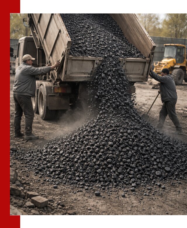 Доставка угля семечка самосвалами в Моршанске