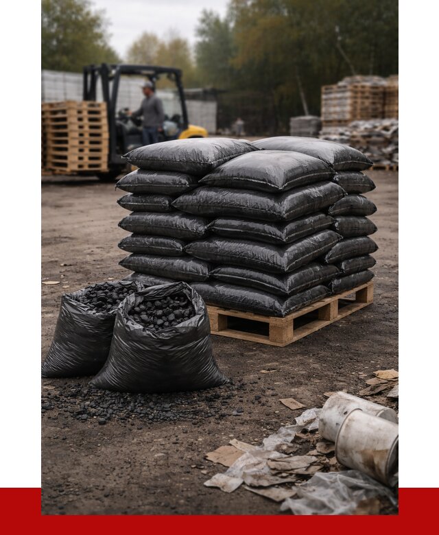 Купить уголь в мешках с доставкой в Моршанске от 7789 р. | ПРОНЕРУДМрш