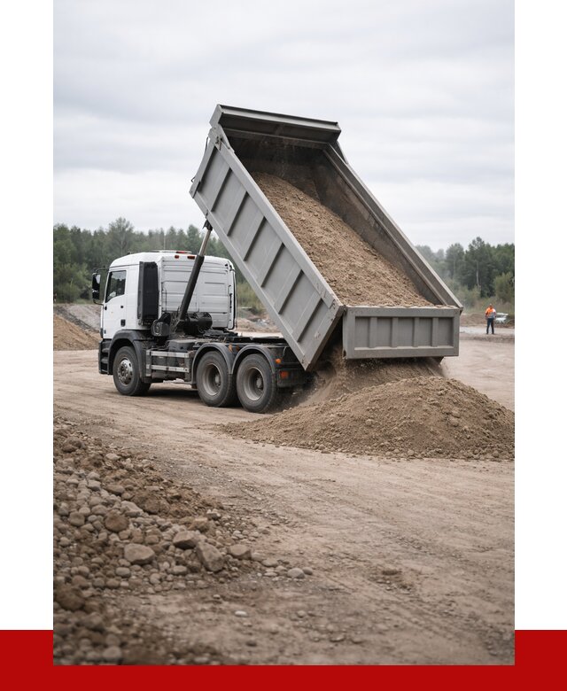 Доставка самосвалом 15 кубов в Моршанске от 6750 руб. | ПРОНЕРУДМрш