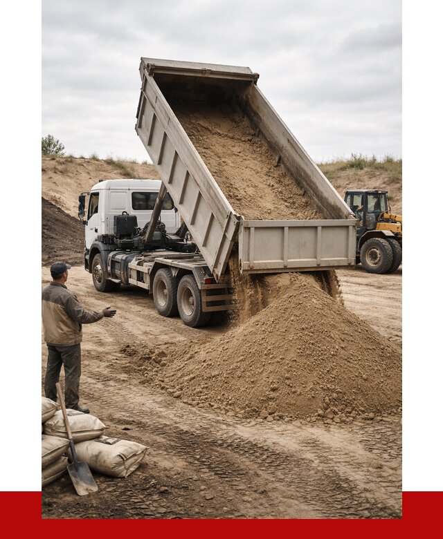 Доставка самосвалом 20 кубов в Моршанске от 7789 р. | ПРОНЕРУДМрш