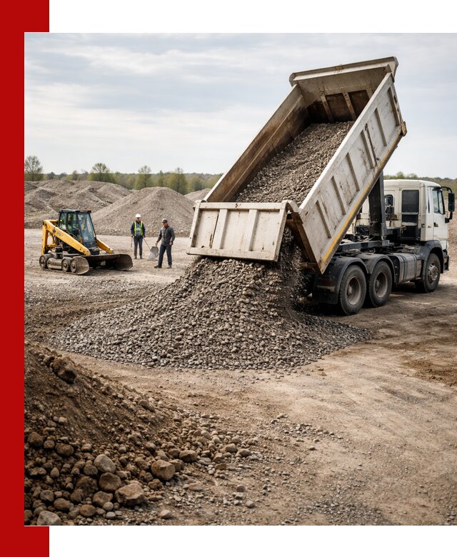 Доставка самосвалом 25 м³ в Моршанске быстро и надежно