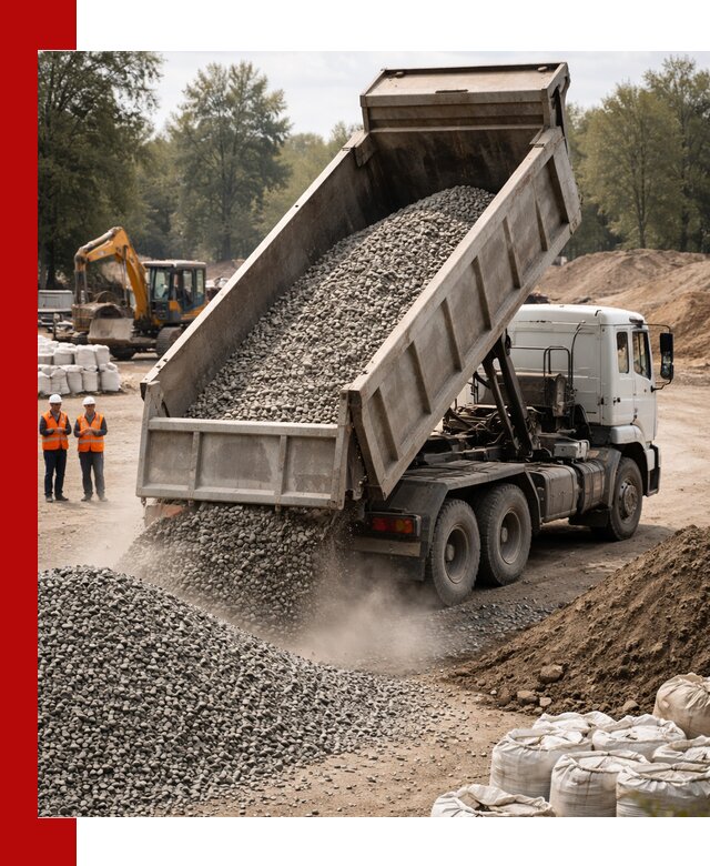 Аренда самосвала в Моршанске для доставки сыпучих и нерудных материалов