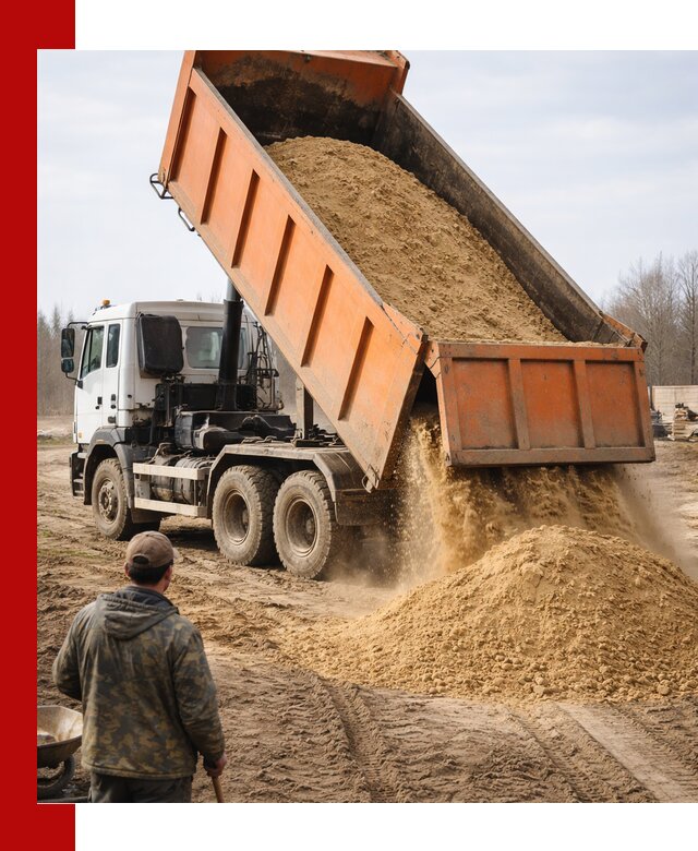 Аренда самосвала 20 тонн для перевозки грузов в Моршанске