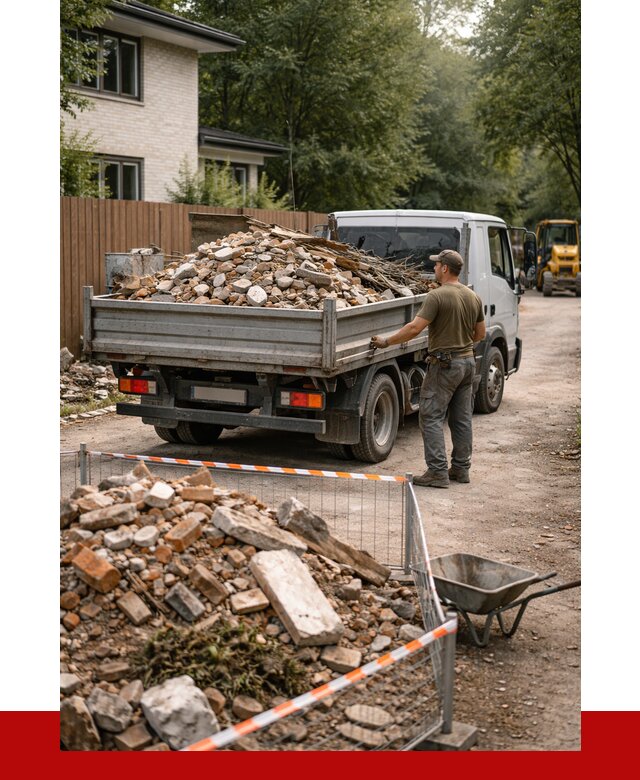 Вывоз строительного мусора с погрузкой в Моршанске от 7789 р | ПРОНЕРУДМрш