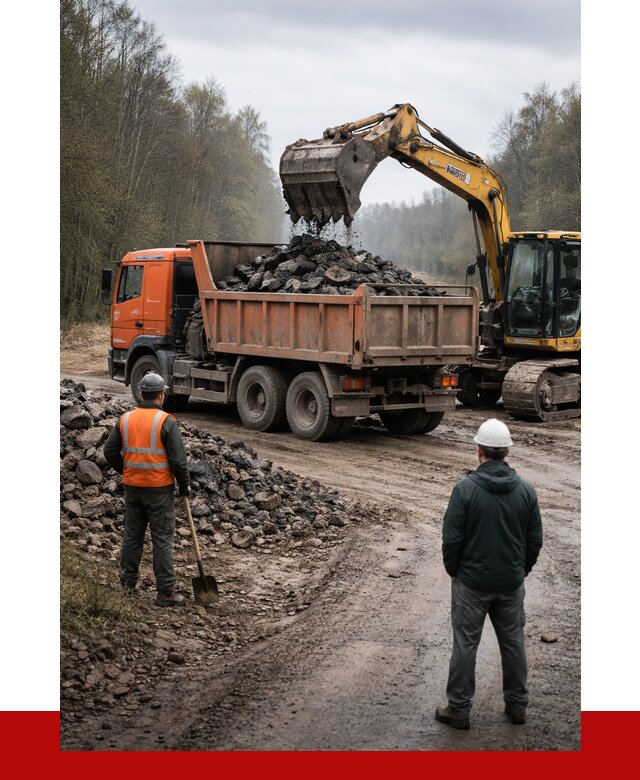 Вывоз асфальта в Моршанске от 4673 р. самосвалом ПРОНЕРУДМрш