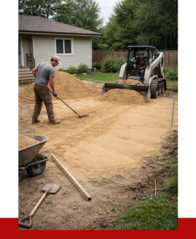 Отсыпка участка песком в Моршанске, от 2596 р., ПРОНЕРУДМрш