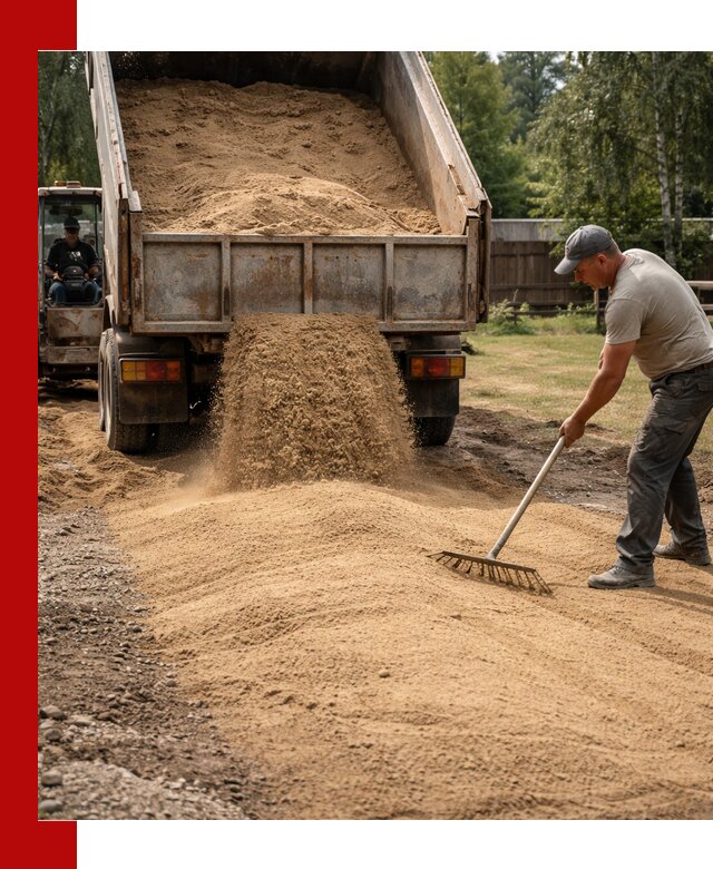 Отсыпка участка песком в Моршанске быстро и качественно